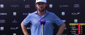 Cameron Young - I putted fantastic