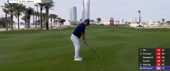 WATCH: Callum Shinkwin sets up eagle with brilliant approach at the par-five 10th