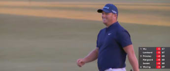 'What a finish' - Callum Shinkwin closes first round with brilliant long-range eagle 