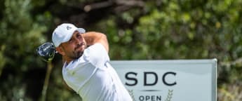 Albertse, Enoch and Levy share day two lead at Zebula