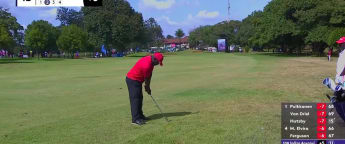 Dismas Indiza Anyonyi helps bid to make the cut on home soil 