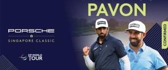 Pavon to make DP World Tour return at Porsche Singapore Classic