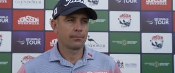 Louis De Jager: I knew from the leaderboard a low score was out there for me