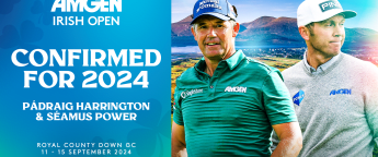 Harrington and Power set for Amgen Irish Open