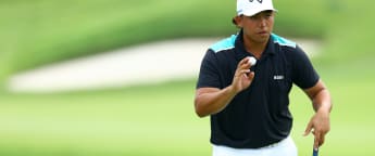 Kiradech Aphibarnrat, Gavin Green and Jordan Smith share Porsche Singapore Classic lead