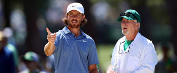 Tommy Fleetwood missing 'big presence' of Ian Finnis at the Masters with long-time caddie out with illness