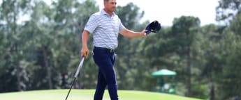 Bryson DeChambeau on top at the Masters