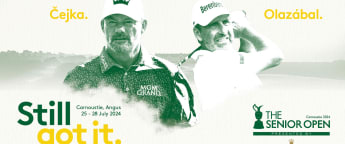 José María Olazábal and Alex Čejka set for Carnoustie 