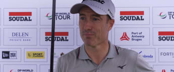 Ross Fisher - Delighted to go bogey free 