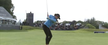 Linn Grant sets up closing birdie on day two in Sweden