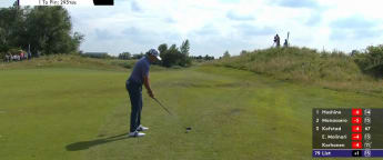 'Take a bow' - Luke List sets up eagle with amazing approach from 293 yards