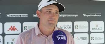 Gunner Wiebe on seven under 64: It was just a nice boring day - that's good for me