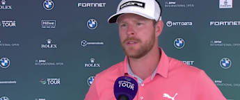 Jens Dantorp: Good to be in the mix for tomorrow