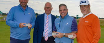 Bjørn, Jimenez and McGinley presented with 
Honorary Life Membership of the DP World Tour