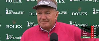 Paul Broadhurst discusses calling a penalty on himself for 'fresh air' putt