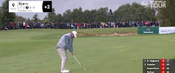 Thomas Bjørn | Danish Golf Championship | Round 2 | 9th Hole