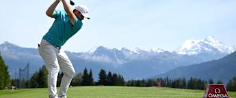 Fitzpatrick and Garcia-Heredia share first-round lead in Crans Montana