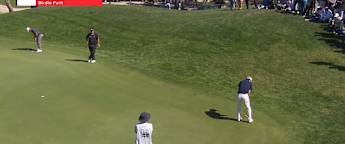 Highlights from Rikuya Hoshino's 62 on day two in Madrid