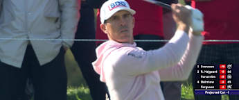 Billy Horschel goes flag hunting at the second