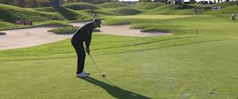 Grégory Havret makes birdie in battle to make the cut