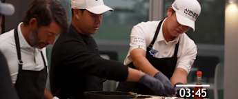 Tom Kim, Pablo Larrazábal & Yubin Jang go head-to-head in Korean Cuisine Challenge