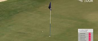 Frederic Lacroix birdies par-three fourth after brilliant tee shot