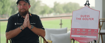 Shane Lowry and Tom McKibbin take on the Fortinet Guess the Golfer Challenge