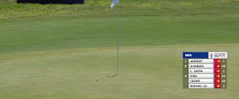 Marc Leishman sets up birdie in style at the second