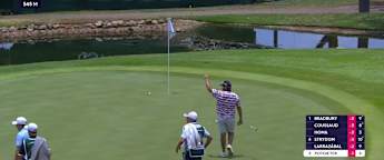 Aldrich Potgieter salvages par after water trouble with good approach at the ninth