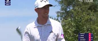 Tom McKibbin almost aces the fifth