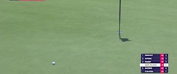 Ryan Van Velzen makes long birdie putt