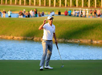 With this win - Adam Scott