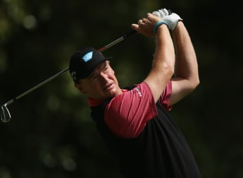 Els happy with fine finish