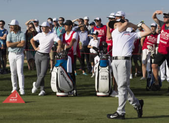 WATCH: 13 year old takes on World Number One in Abu Dhabi