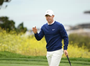McIlroy happy with Pebble Beach start