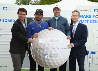 Paralympian Giles Long joins European Tour stars in Putts4Charity® Challenge