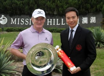 Senior Tour milestone at Mission Hills China