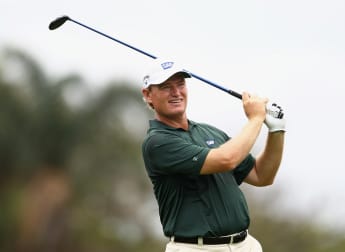 Els on course for home title