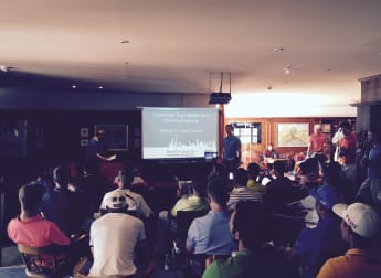 Challenge Tour players attend media workshop