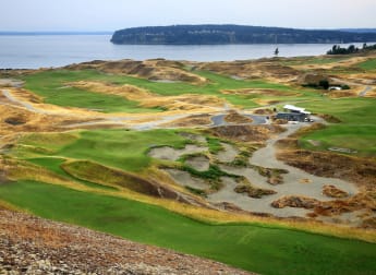 The key holes at Chambers Bay