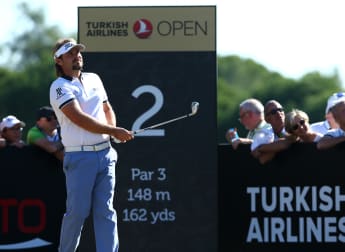 On the tee in Antalya