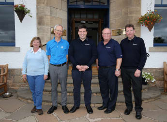 Minister Hepburn visits Scottish Open
