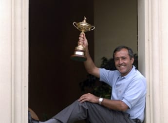 Golfing world gathers to pay respects to Seve