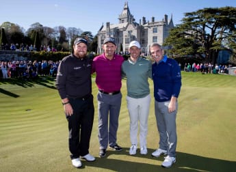 European Tour stars cut the ribbon at Adare Manor