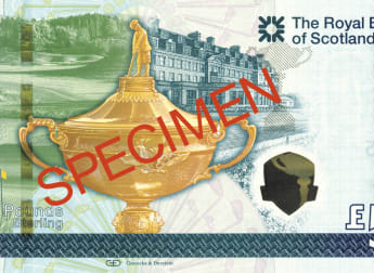Ryder Cup bank note launched