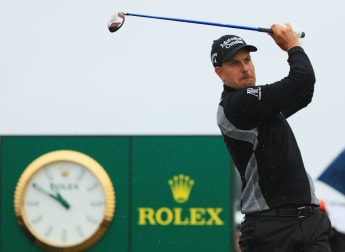 Stenson happy to be in the mix at Troon