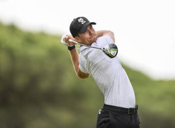 Lindberg leads as wind makes its mark in Spain
