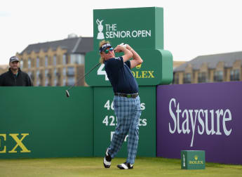 Jiménez moves ahead in bid for Senior Open crown