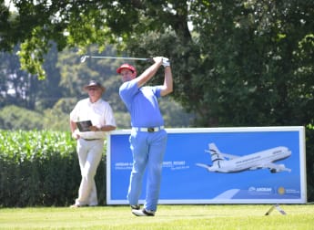 Dean the birdie machine leads the AEGEAN