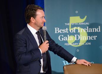 McDowell charity helps raise $600,000 at Best of Ireland dinner 
